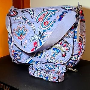 Vera Bradley Carson Shoulder Bag Makani Paisley